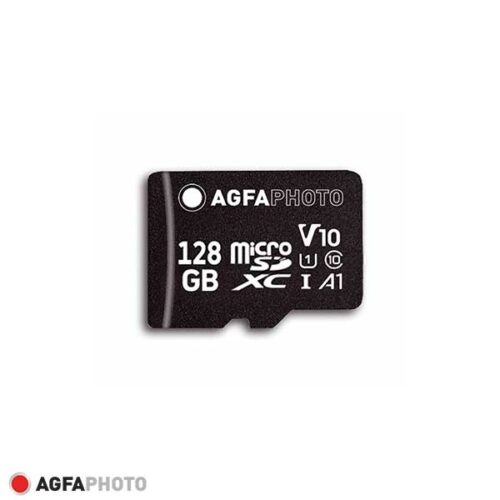 AgfaPhoto Флаш памет MicroSDHC 128GB High Speed+адаптор за SD слот