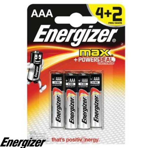 Energizer Алкална батерия MAX AAA LR03 1.5V 4+2бр.