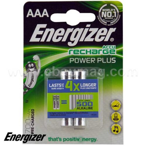 Energizer Акумулаторна батерия Power Plus LR03-AAA-700 mAh 4бр
