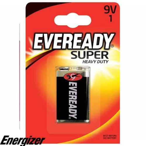 Energizer Eveready Цинкова батерия HD 9V 6F22 1бр.