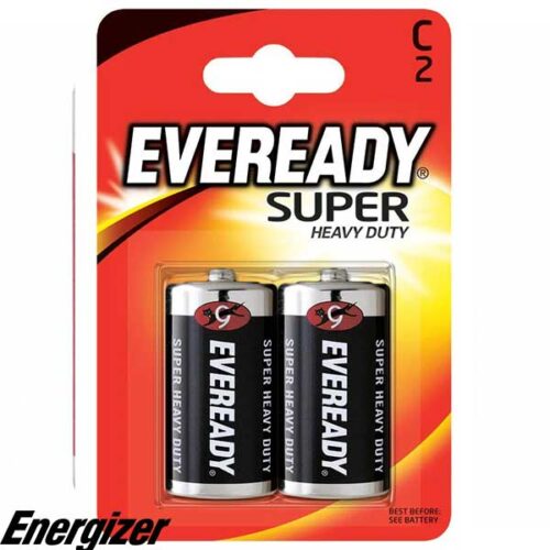 Energizer Eveready Цинкова батерия HD C 1.5V 2бр.