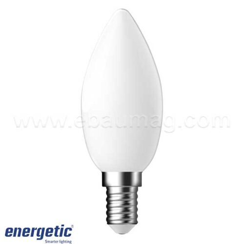 ENERGETIC LED лампа свещ 4.9W/827/E14 2700K 470lm (40W)