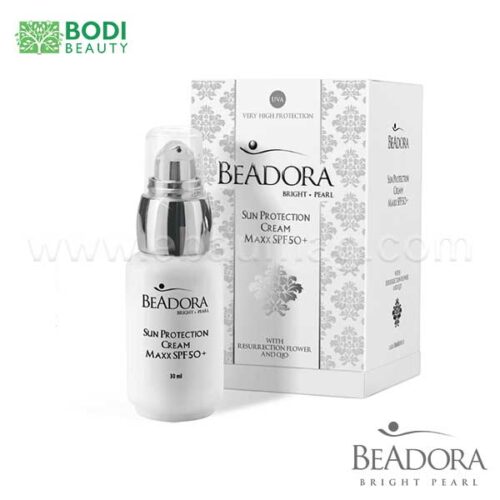 Bodi Beauty BeAdora Bright Pearl Слънцезащитен крем за лице МAXX SPF 50+ 30 мл.