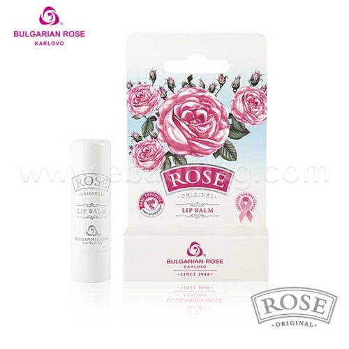 Rose Original Балсам за устни стик с розово масло и D-panthenol от Българска Роза