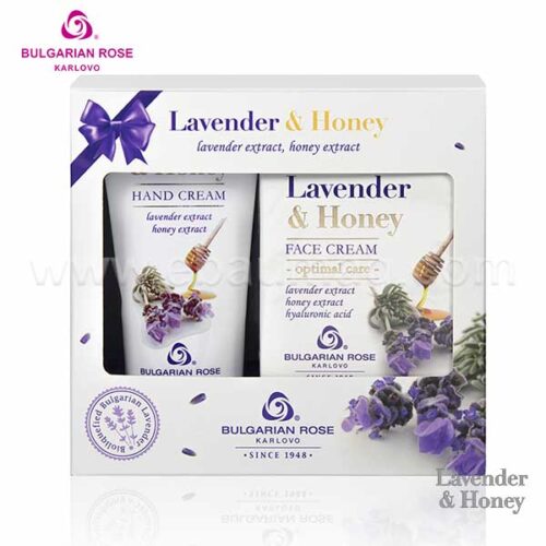 Подаръчен комплект Lavender and honey от Българска Роза