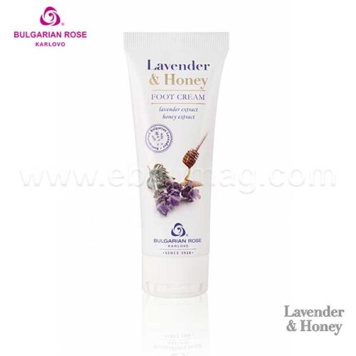 Lavender and honey крем за крака 75 мл от Българска Роза