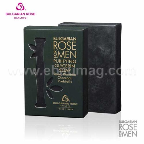 Bulgarian Rose for men почистващ глицеринов сапун 80 гр от Българска Роза