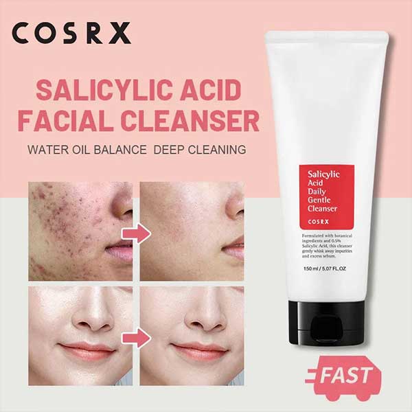 COSRX Salicylic Acid Daily Gentle Cleanser 150 ml Почистващ Гел със Салицилова Киселина