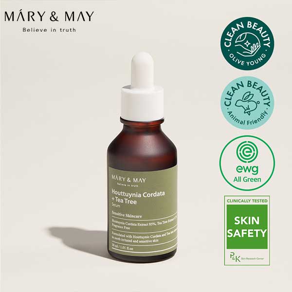 Mary&May Houttuynia Cordata + Tea Tree Serum 30ml