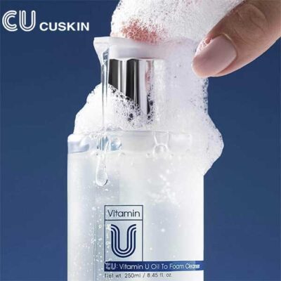 CUSKIN Vitamin U Oil to Foam Cleanser 250ml - Почистващо олио-пяна