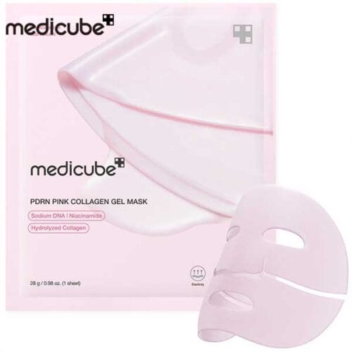 Medicube PDRN Pink Collagen Gel Mask 28g - Анти-Ейдж Маска С PDRN И Колаген